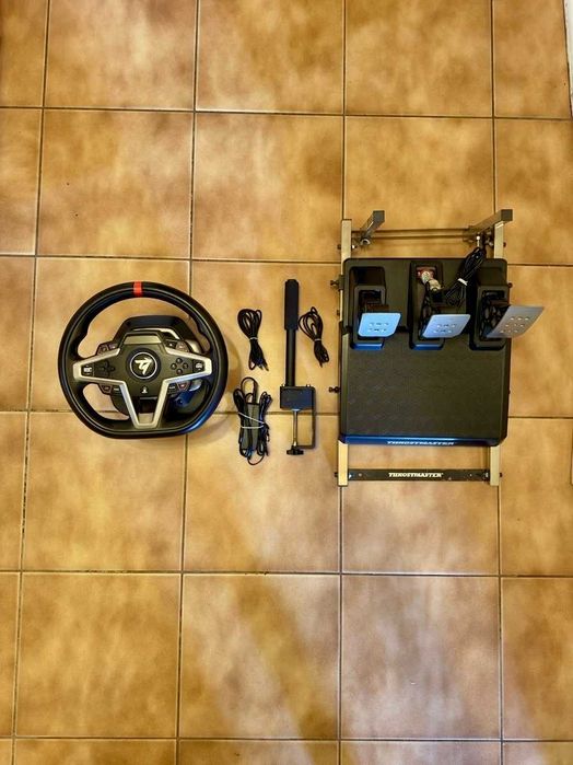 Kierownica thrustmaster t248 + hamulec ręczny