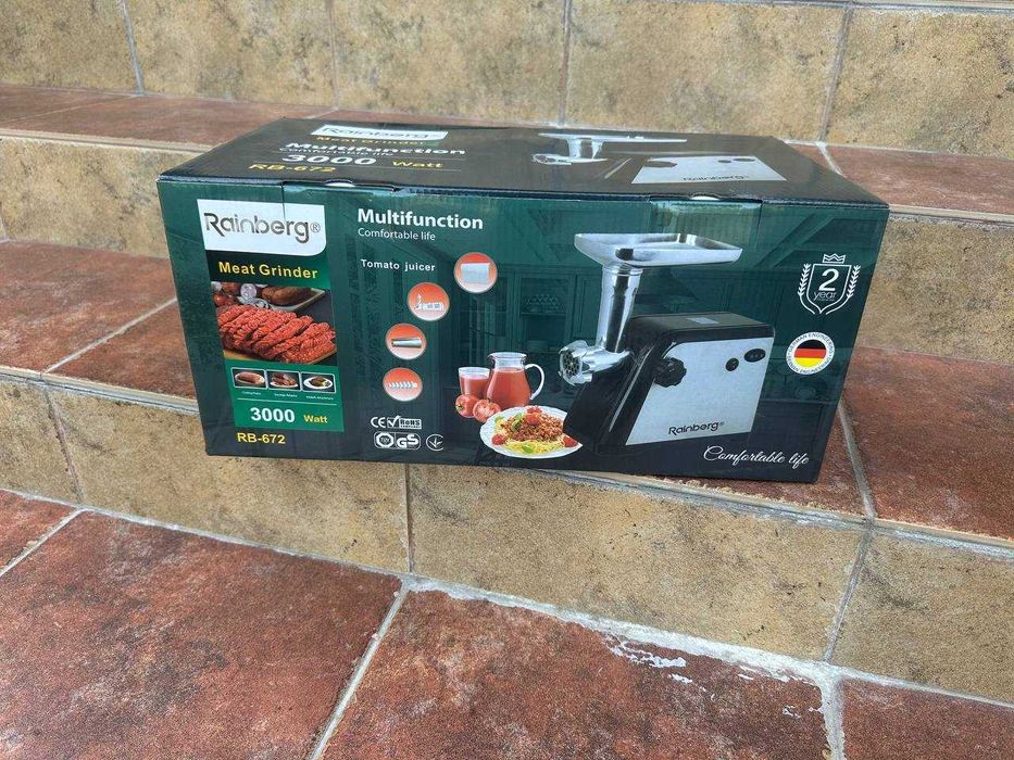 Электро мясорубка 3000W + соковыжималка‼️ М'ясорубка. Электромясорубка