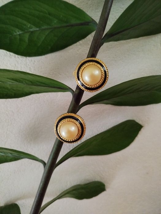 Винтажные клипсы под Шанель 80-90е