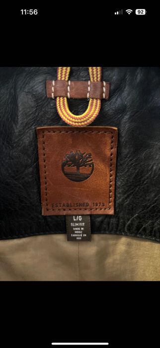 Casaco cabedal timberland
