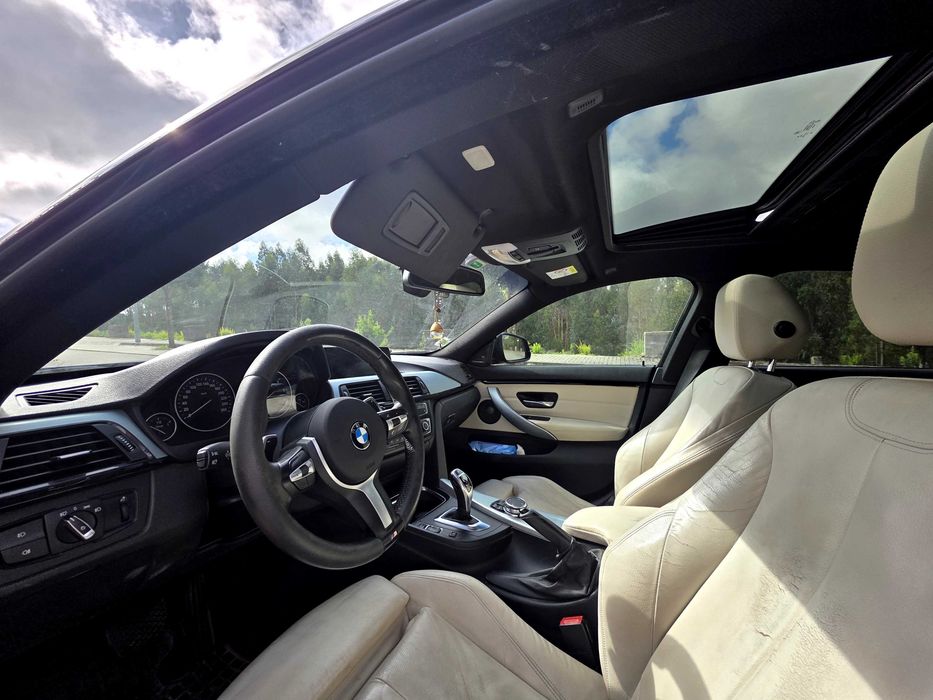 420d aut. grand coupe pack M teto abrir,190cv — photo 2