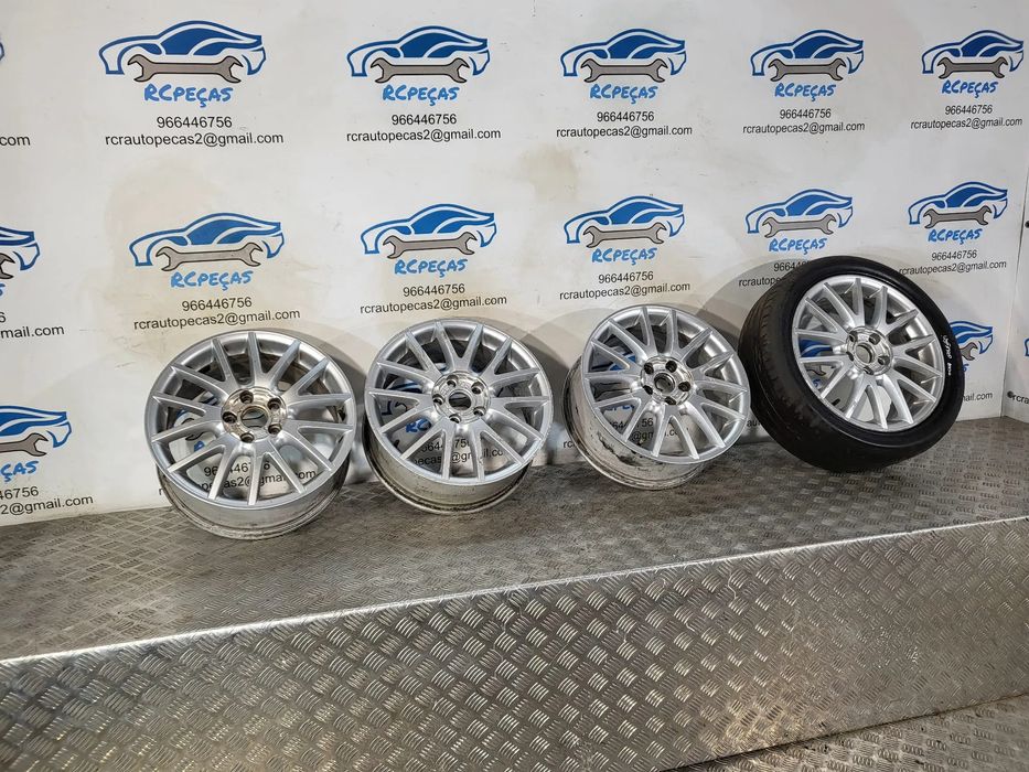 Conjunto Jantes 17 Originais VW Golf 5 Jetta 7J ET54 5x112 1K0601025AN