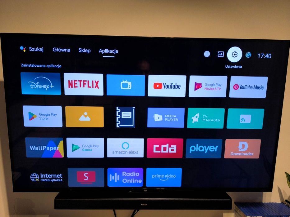 Zestaw tv 55'' i soudbar Xiaomi  400w