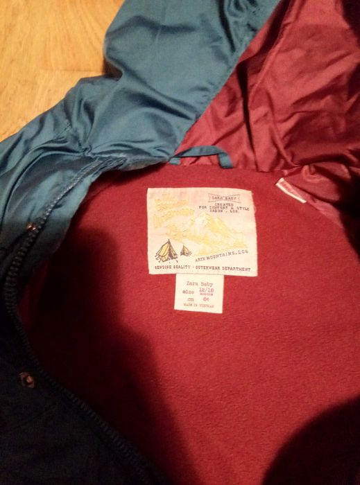 Casaco inverno menino zara