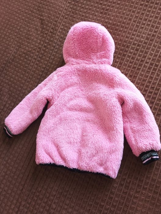 Курточка дівчинці двостороння