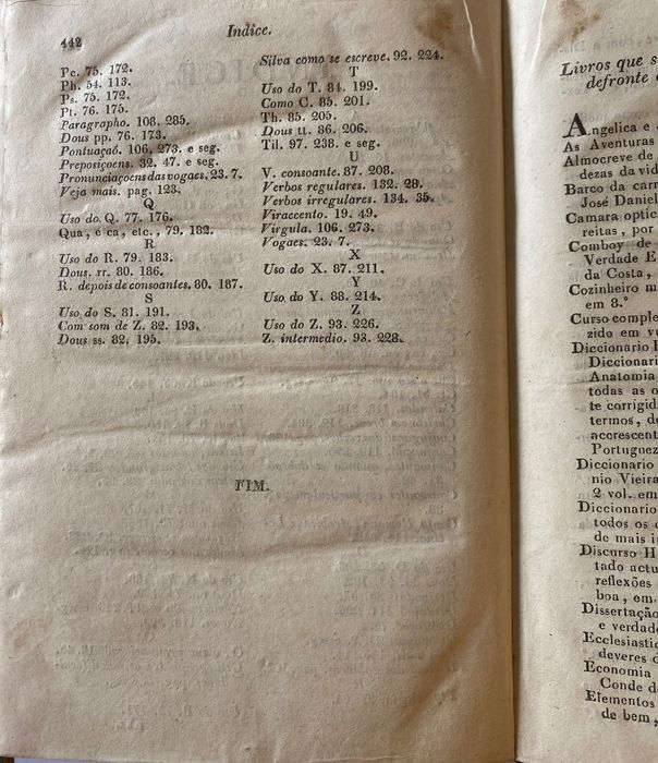 Orthografia ou arte de escrever a lingua portuguesa, 1836