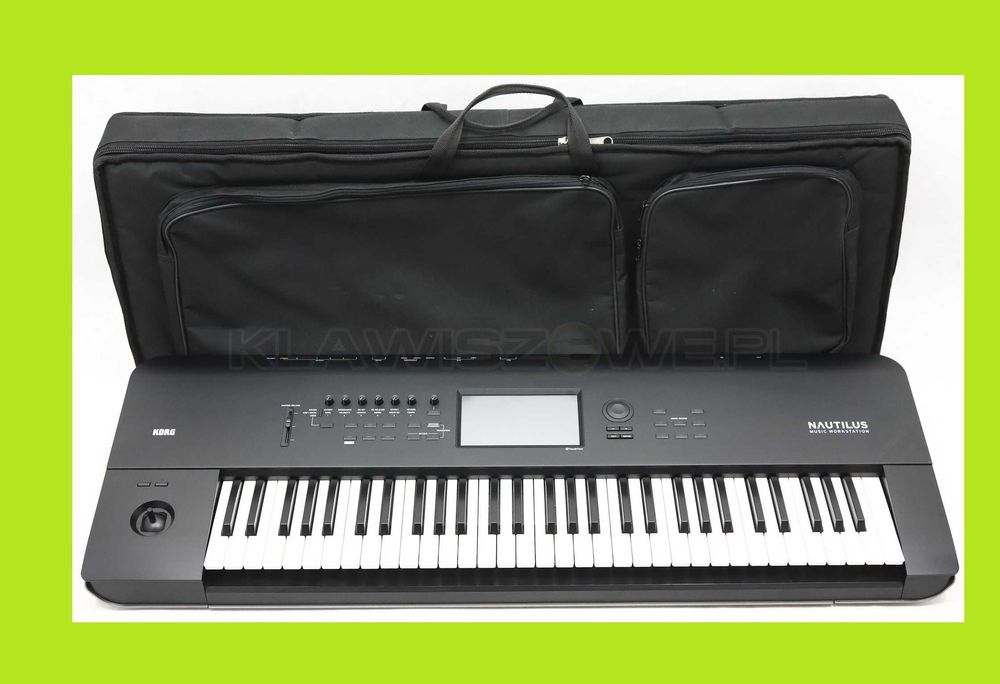 Korg Nautilus 61 + Pokrowiec-  Profesjonalna stacja robocza (workstation) oraz syntezator japońskiej marki Korg