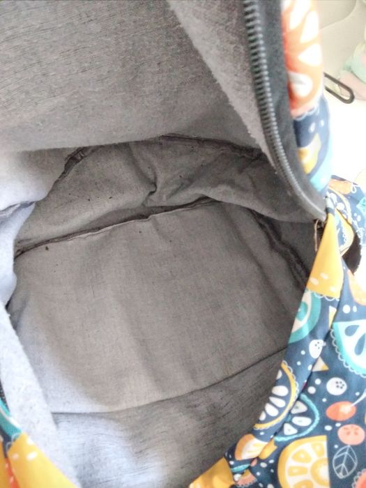 Mochila tema citrinos 40x30cm