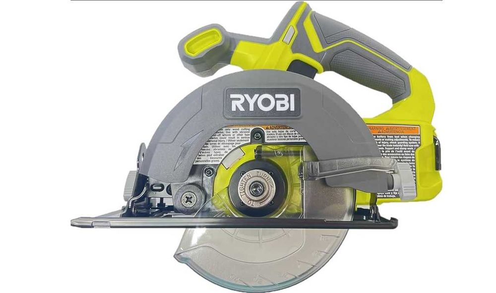 Pilarka tarczowa Ryobi 18V 140mm PCL500B piła nowa faktura