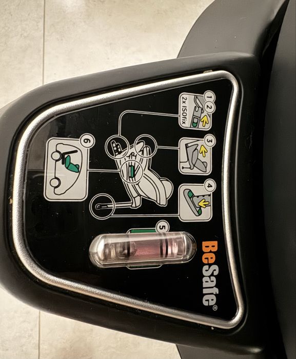 Obrotowy fotelik samochodowy BeSafe iZi Twist isize