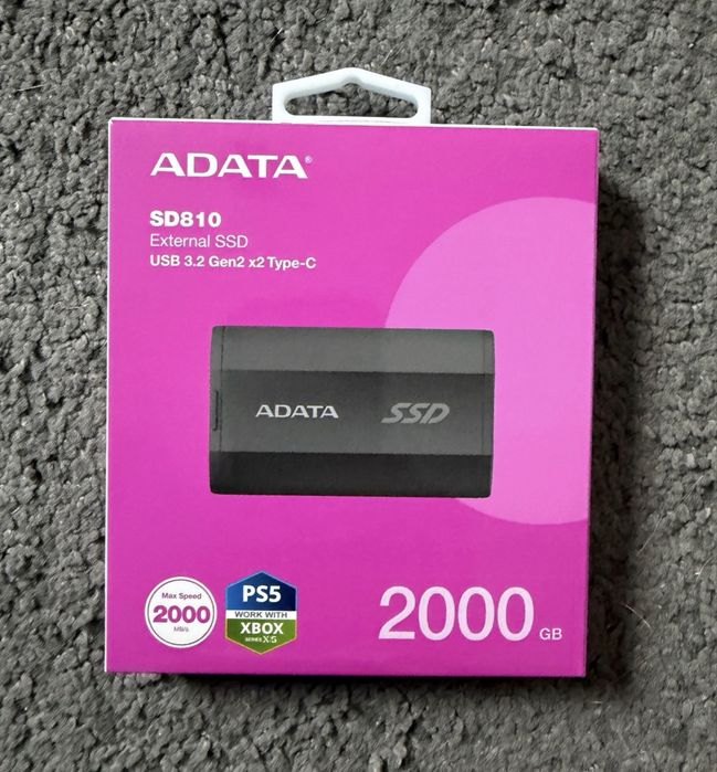 Dysk zewnętrzny SSD Adata SD810 2TB