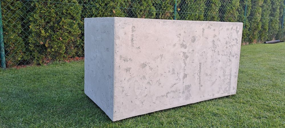 TermoDonice ogrodowe wykończenie BetonArchitektoniczny