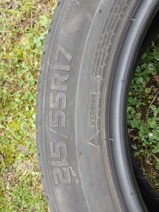 Opony 215/55/17 Michelin bieżnik 6,5mm F-VAT