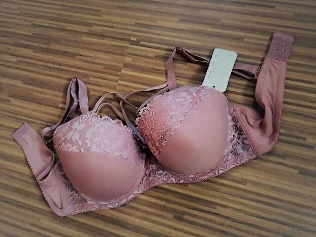 Han/ biustonosz 80D indyjski róż ramiączka straps