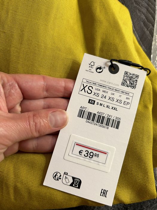 Для вагітних літній сарафан льон віскоза Zara