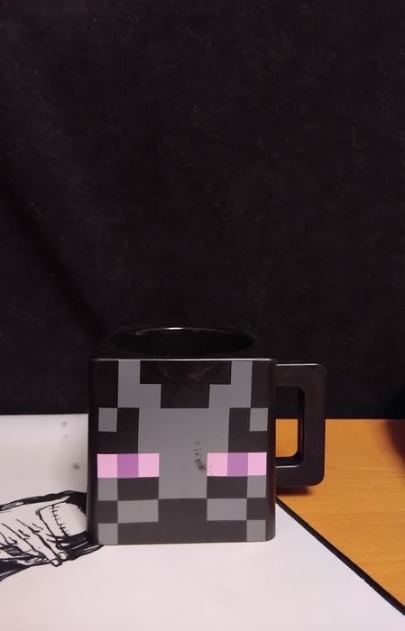 кружка майнкрафт ендермен enderman minecraft