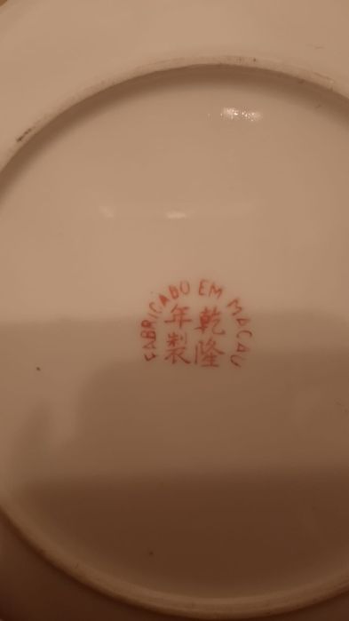 Serviço completo jantar, chá e café