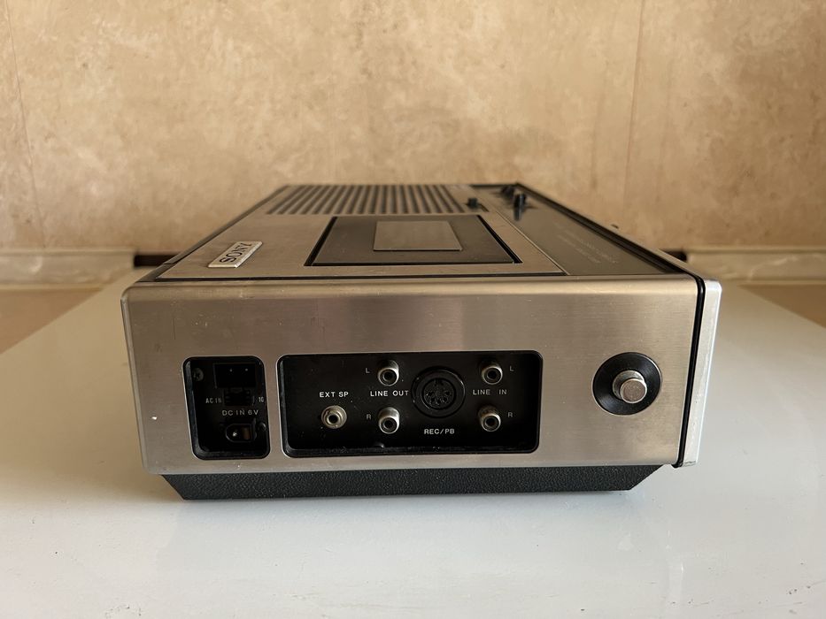 1973. Репортерский стерео рекордер Sony TC 2800. Ferrit head