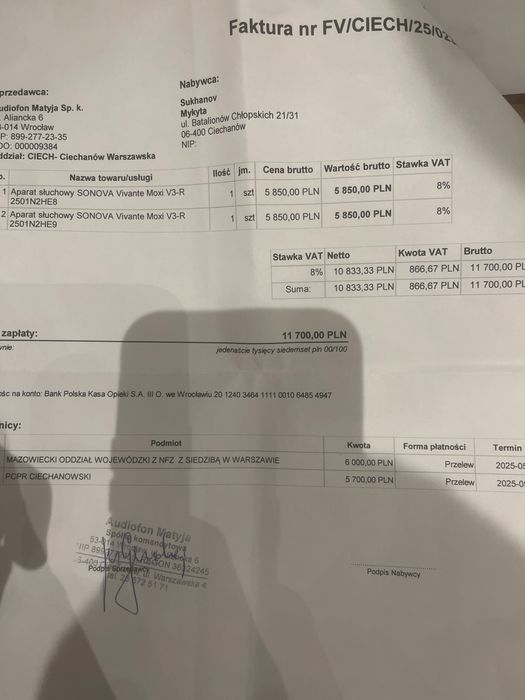 aparaty sluchowy SONOVA Vivante moxi v3-r