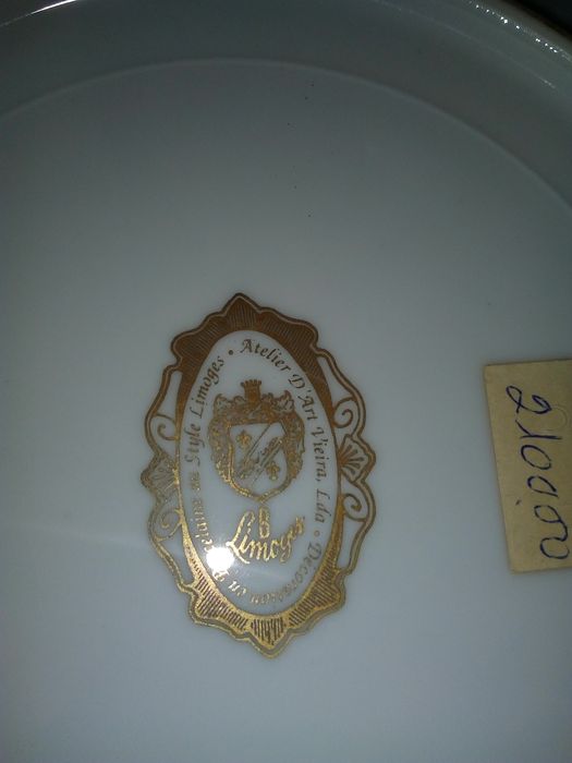 Porcelanas , Limoges e Vaillart