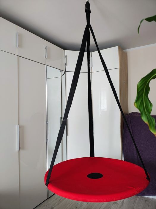 Huśtawka sensoryczna Ikea Svava czerwona