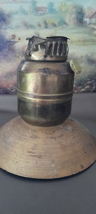 Stara podstawka od lampki na części