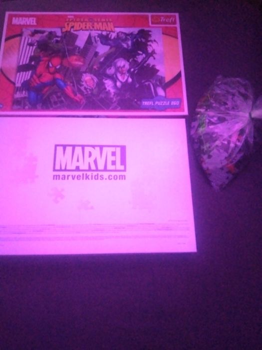 Marvel, MarvelKids Trefl puzzle dla dzieci z motywem spider - man