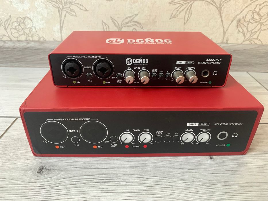 UC22 Sound Card аудіоінтерфейс (зовнішня звукова карта): 1 899 грн ...
