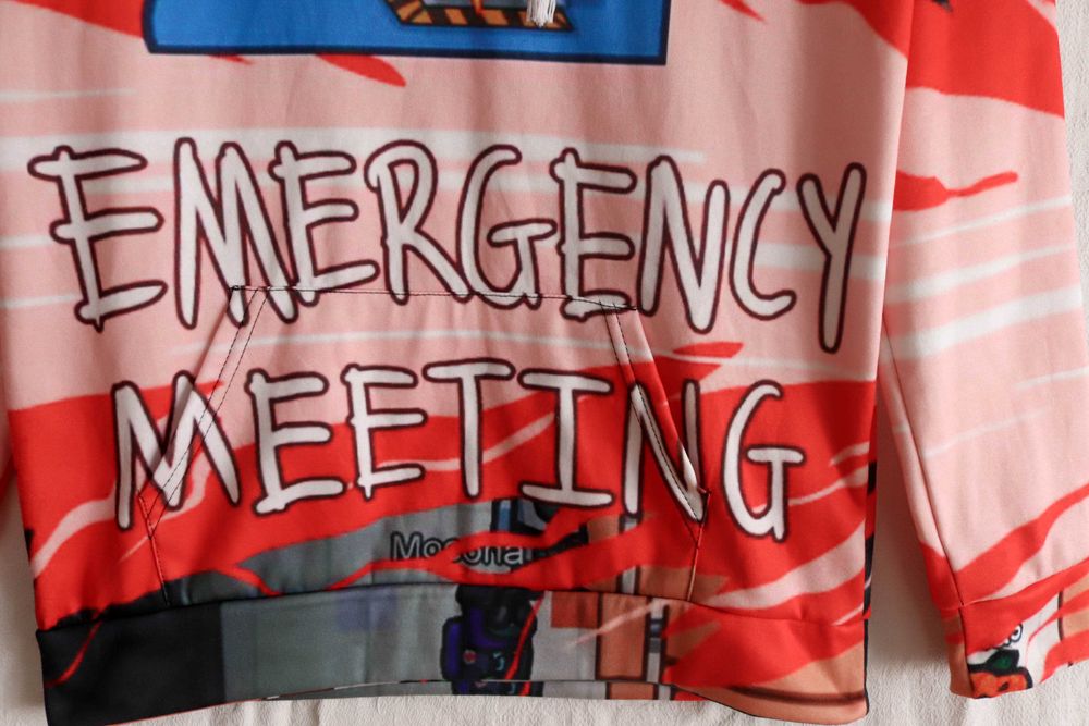 Тепла кофта на хлопчика підлітка худі М Амонг Ас Among Us 158-164