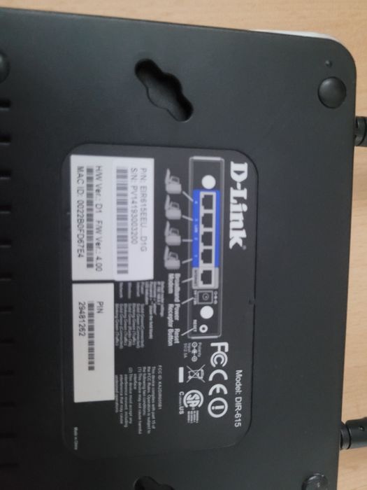 Router Wi-Fi D-link dir 615