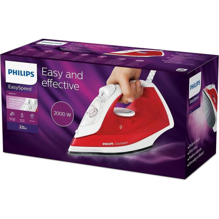 Праска Philips EasySpeed 2000W — нова, повний комплект (утюг)
