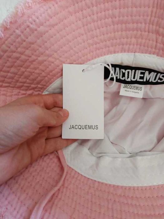 kapelusz Jacquemus Light Pink Nowy