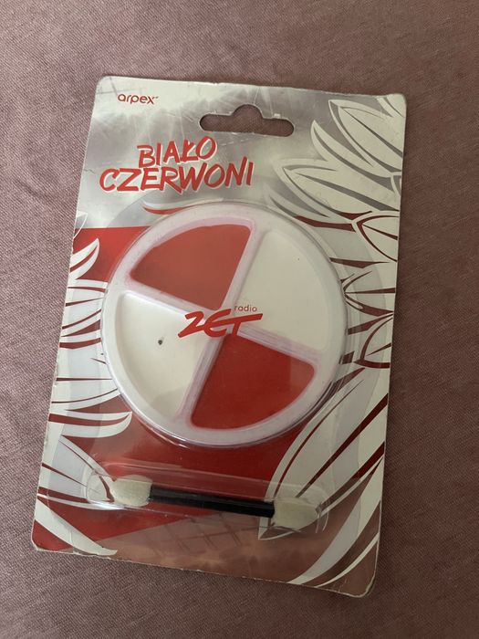 Farby do twarzy biało czerwoni arpex