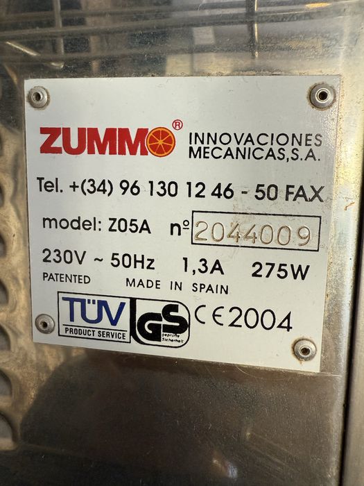 Maquina industrial de fazer sumo natural de laranja