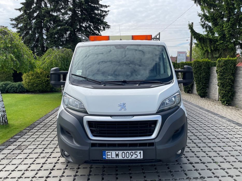 Peugeot Boxer  Peugeot Boxer 2017 | Dubel Kabina 7 osób | Plandeka + Hak