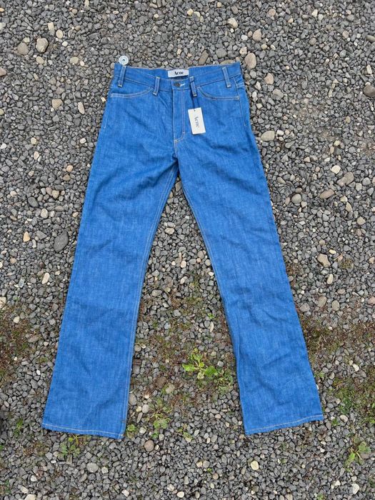 acne jeans l.u.v soft raw жіночі