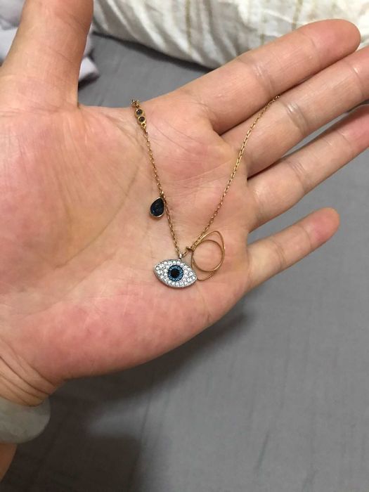 Naszyjnik Diabelskiego Oka Swarovski