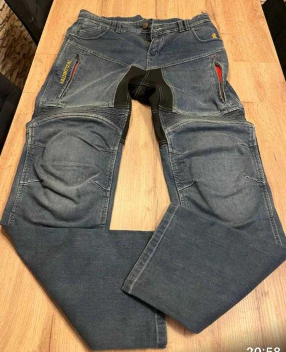 Jeansy Kevlar motocyklowe Trilobite Parado męskie niebieskie. Rozm.36 OKAZJA !!!