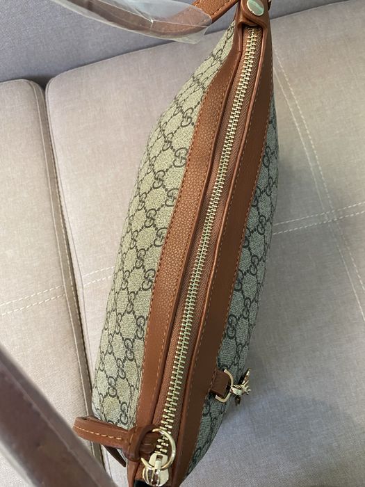 Сумка gucci emblem текстильна