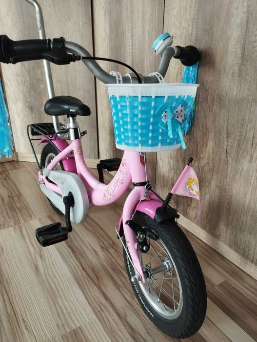 Rower Dziecięcy Puky Koła 12" Alu. +Kijek +Akcesoria Po Serwisie !!!