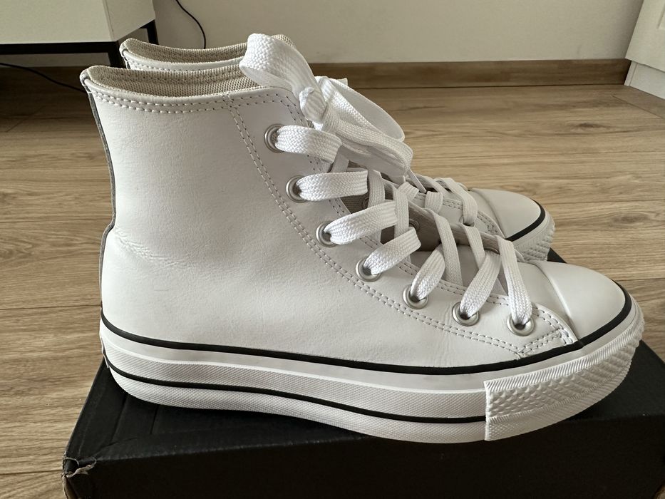 Trampki damskie Converse skórzane 38