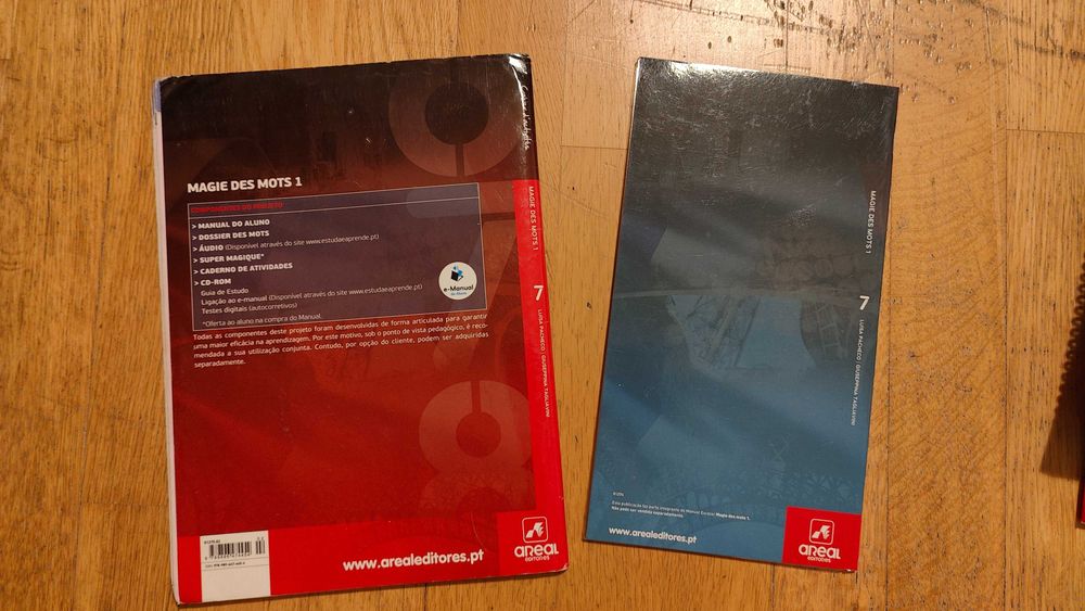 Livro de actividades Francês Magie des Mots 7°ano