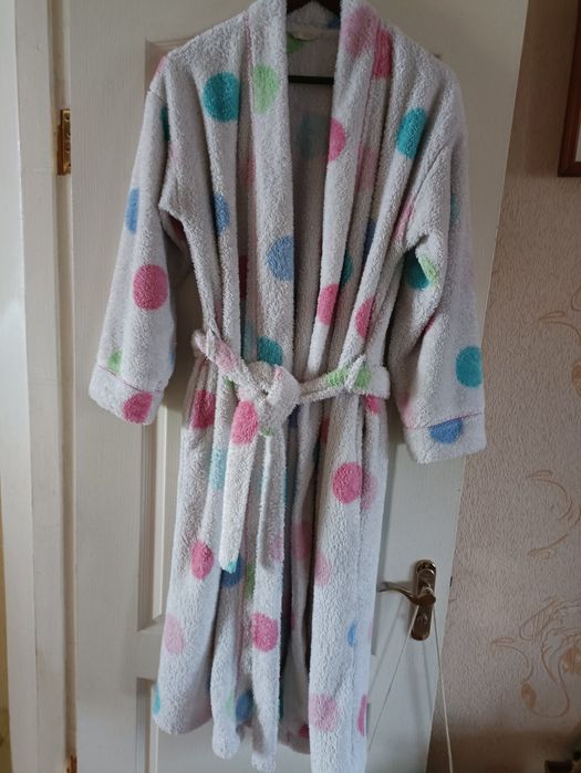 Махровый халат женский