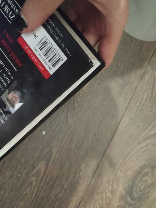 Pieśń lodu i ognia tom pierwszy Gra o tron w twardej okładce
