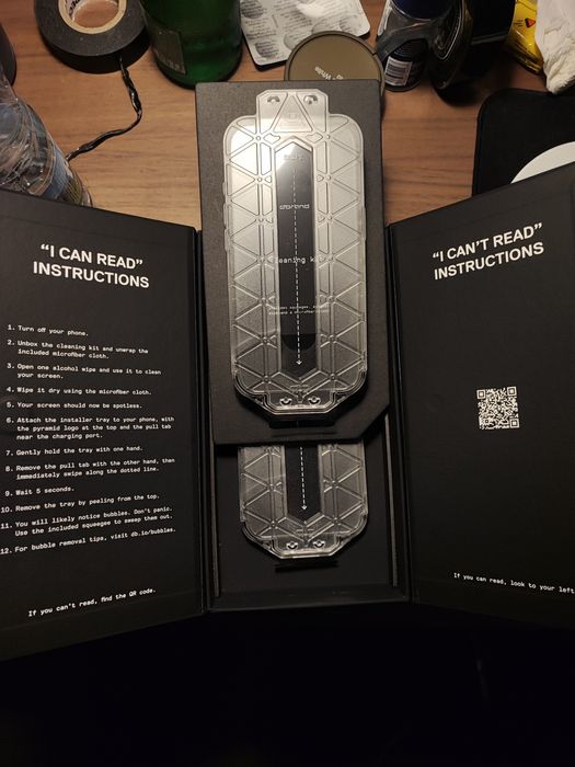 dbrand Ghost Case iPhone 16 Pro + Prism Screen