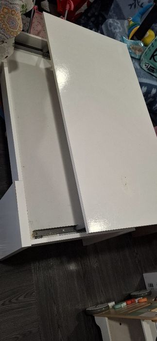 Mesa de centro branca - usada