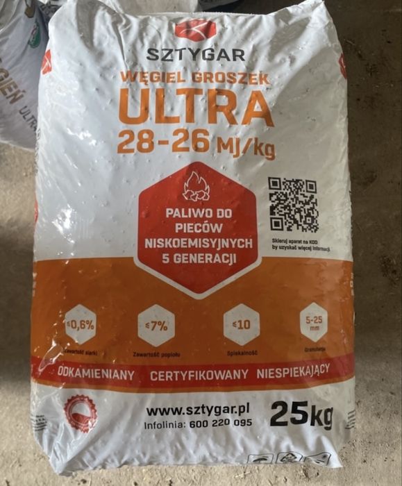 Groszek SZTYGAR ULTRA 28 MJ dostawa