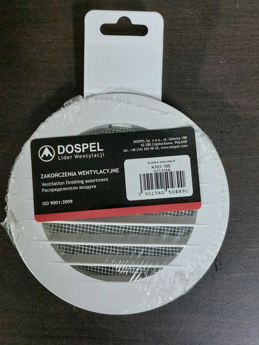 Zakończenie-kratka wentylacyjna