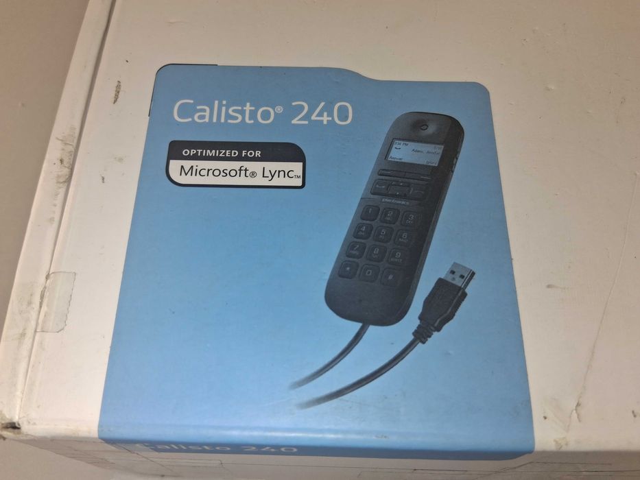 N100 Plantronics Calisto 240 M Telefon USB Do Microsoft Lync