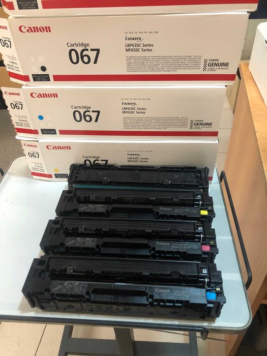 Катридж Canon 067  першопрохідці b/c/y/m